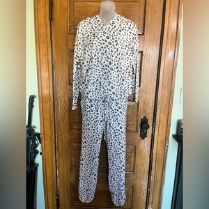 Leopard Print Pajamas